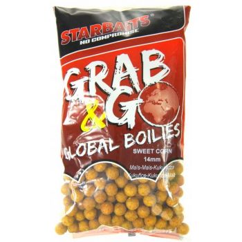 KULKI STARBAITS GRAB&GO 1kg 14mm SWEET CORN 