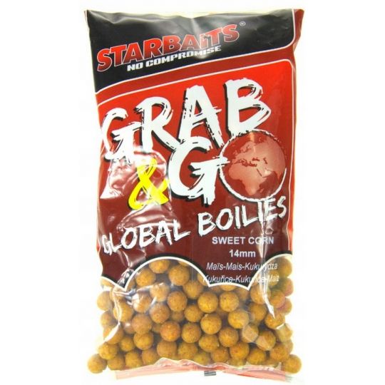 KULKI STARBAITS GRAB&GO 1kg 14mm SWEET CORN KULKI STARBAITS GRAB&GO 1kg 14mm SWEET CORN