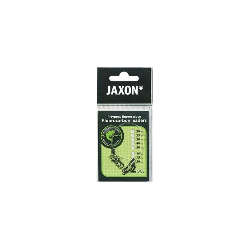 PRZYPON JAXON FLUOROCARBON 25cm 10kg NA SZCZUPAKA PRZYPON JAXON FLUOROCARBON 25cm 10kg NA SZCZUPAKA
