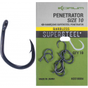 HACZYKI KORUM PENETRATOR Z OCZKIEM R 12 BARBLESS