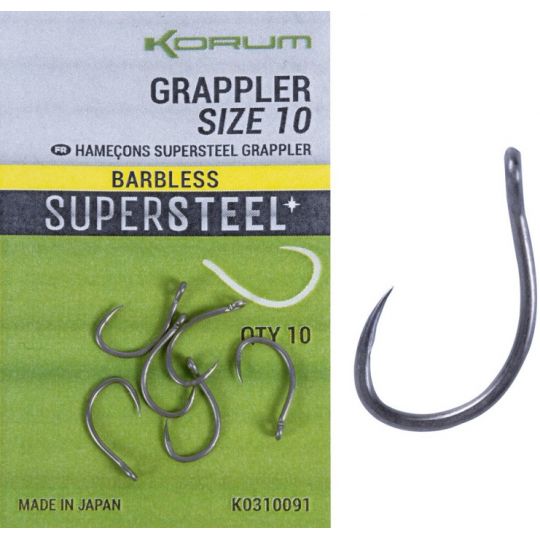 HACZYKI KORUM GRAPPLER ROZMIAR 12 BARBLESS HACZYKI KORUM GRAPPLER ROZMIAR 12 BARBLESS