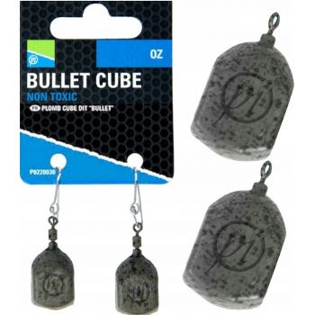CIĘŻARKI PRESTON BULLET CUBE LEAD 20g 2szt