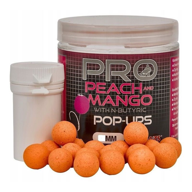 KULKI STARBAITS PEACH MANGO POP UP 12mm 50g