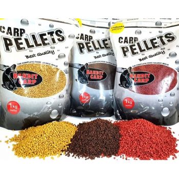PELLET BANDIT CARP 2mm 1kg MORWA KRAB