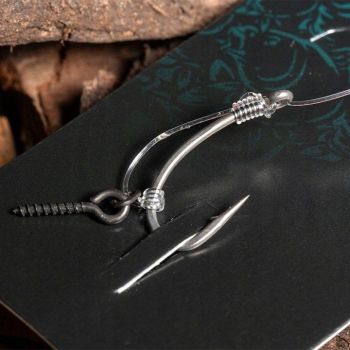 PRZYPON NASH FLUORO D RIG ROZMIAR 4 BARBLESS