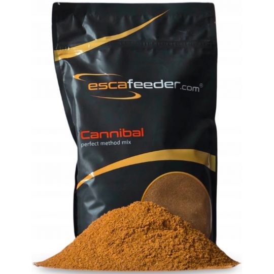 ZANĘTA ESCA FEEDER METHOD MIX CANNIBAL 800g ZANĘTA ESCA FEEDER METHOD MIX CANNIBAL 800g