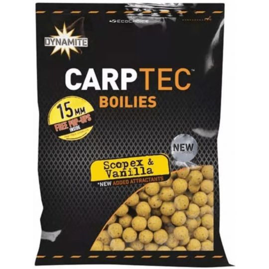 KULKI DYNAMITE BAITS CARPTEC SCOPEX WANILIA 15mm 900g KULKI DYNAMITE BAITS CARPTEC SCOPEX WANILIA 15mm 900g
