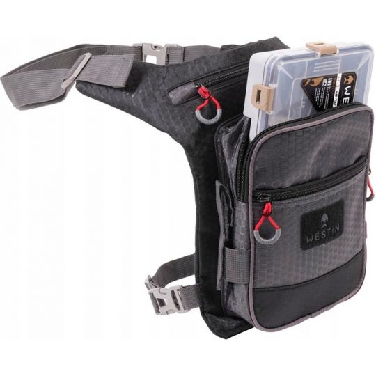 TORBA WESTIN NA NOGĘ 1 BOX MEDIUM TITANIUM BLACK