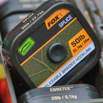 PLECIONKA PRZYPONOWA FOX NATURAL SPLICE 20m 50lb