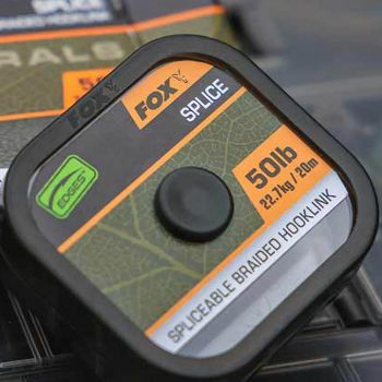 PLECIONKA PRZYPONOWA FOX NATURAL SPLICE 20m 50lb