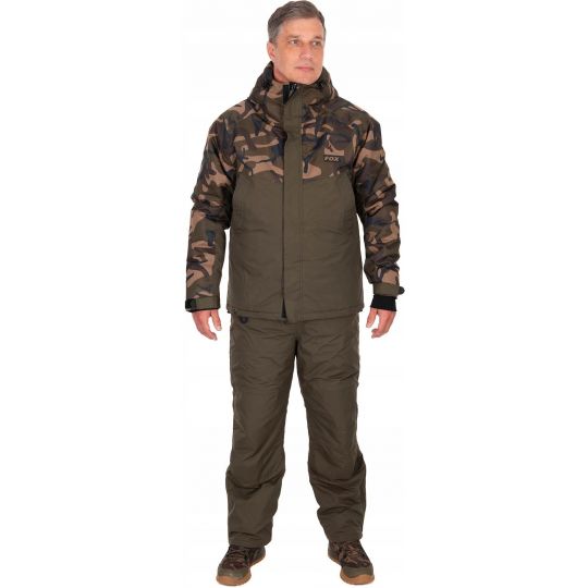 KOMBINEZON FOX KHAKI CAMO WINTERSUIT XXXL 3XL KOMBINEZON FOX KHAKI CAMO WINTERSUIT XXXL 3XL
