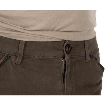 SPODNIE WĘDKARSKIE FOX KHAKI HD COMBAT TROUSER XXL