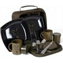 ZESTAW OBIADOWY + TORBA FOX VOYAGER 2 PERSON DINNE