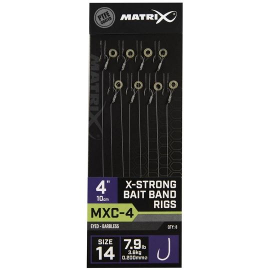 PRZYPONY MATRIX FEEDER MXC-4 Z GUMKĄ 12 BARBLESS PRZYPONY MATRIX FEEDER MXC-4 Z GUMKĄ 12 BARBLESS