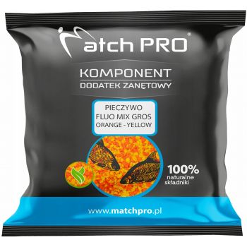 DODATEK MATCH PRO TOP PIECZYWO FLUO MIX GRUBY 500g