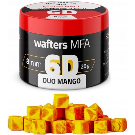 DUMBELLS MATCH PRO DUO 6D MANGO 8x8mm 20g NOWOŚĆ 2025 DUMBELLS MATCH PRO DUO 6D MANGO 8x8mm 20g NOWOŚĆ 2025