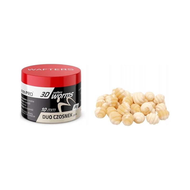 WAFTERS MATCH PRO 3D WORMS DUO CZOSNEK 8mm 20g
