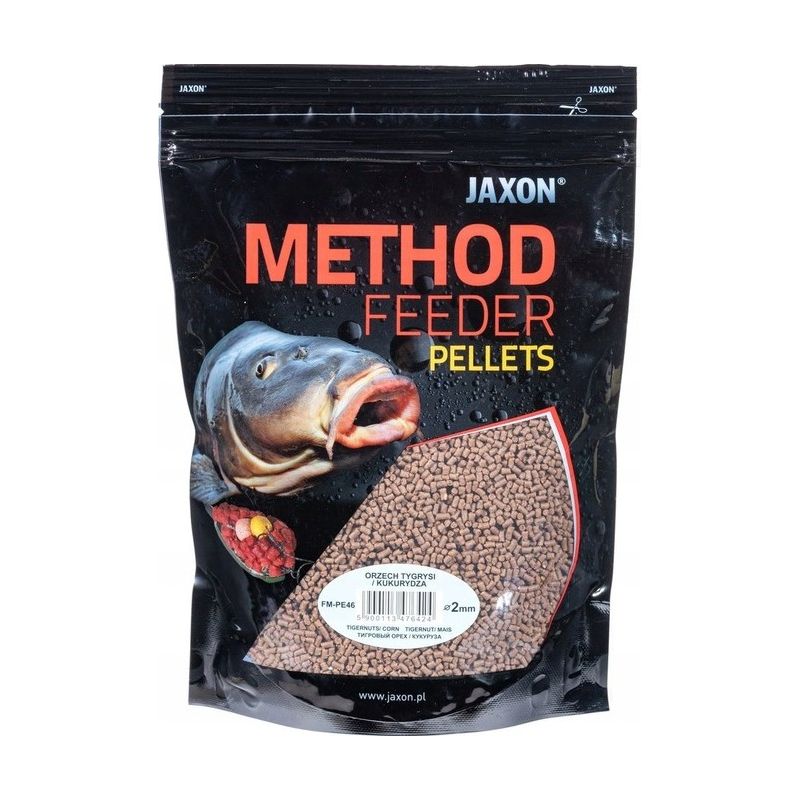PELLET JAXON FEEDER 2mm ORZECH TYGRYSI KUKURYDZA PELLET JAXON FEEDER 2mm ORZECH TYGRYSI KUKURYDZA