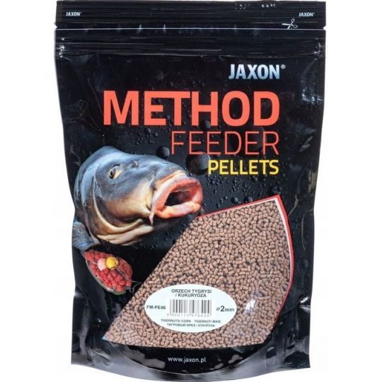 PELLET JAXON FEEDER 2mm ORZECH TYGRYSI KUKURYDZA PELLET JAXON FEEDER 2mm ORZECH TYGRYSI KUKURYDZA