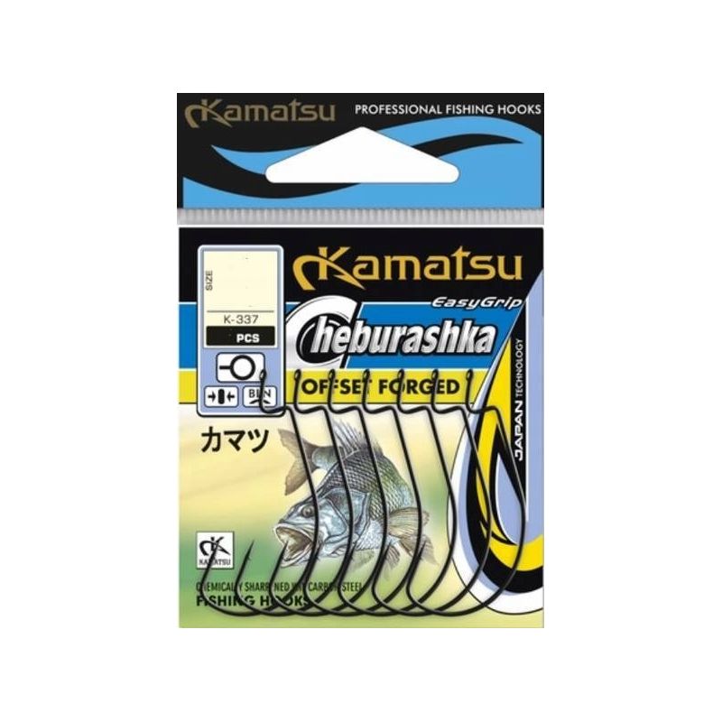 HACZYKI KAMATSU OFFSETOWE DO CZEBURASZKI K-337 4/0 HACZYKI KAMATSU OFFSETOWE DO CZEBURASZKI K-337 4/0