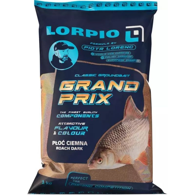 ZANĘTA LORPIO GRAND PRIX ROACH DARK 1kg PŁOĆ CIEMN