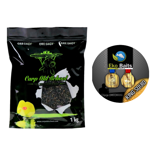 KONOPIE RZEPIK CARP OLD SCHOOL 1kg KING SQUID