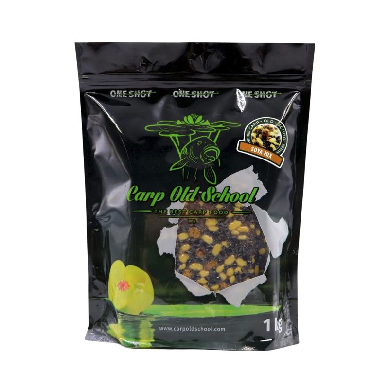 MIX SOJA CARP OLD SCHOOL ZIARNO NATURAL MIX 1KG 