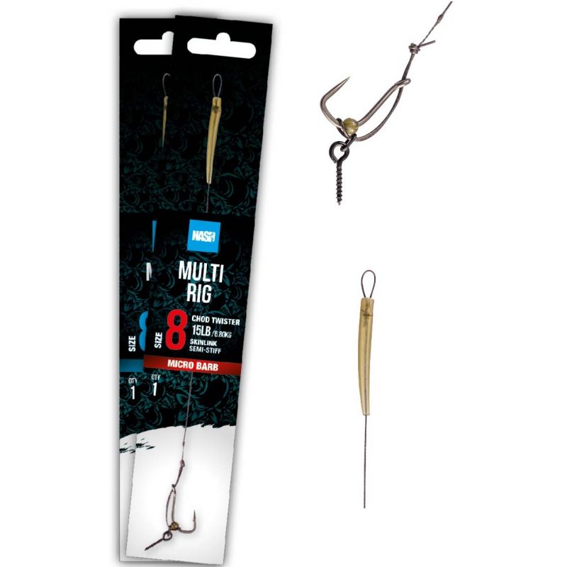 PRZYPON NASH MULTI RIG ROZMIAR 4 BARBLESS PRZYPON NASH MULTI RIG ROZMIAR 4 BARBLESS