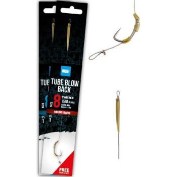 PRZYPON Z HAKIEM NASH TUBE BLOW BACK RIG 2 BARBED