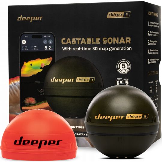 ECHOSONDA DEEPER CHIRP + 3 SMART SONAR GPS OSŁONA ECHOSONDA DEEPER CHIRP + 3 SMART SONAR GPS OSŁONA
