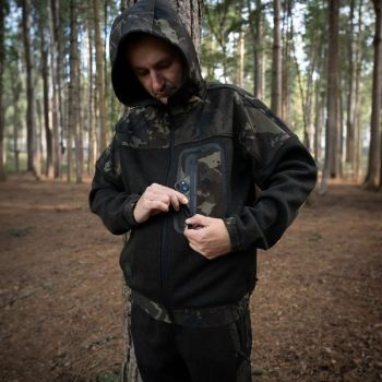 BLUZA NASH ZT NORDIC FLEECE ZIPPER HOODY XL