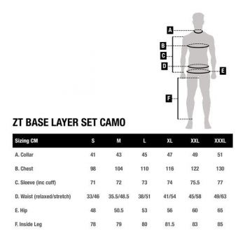BIELIZNA TERMICZNA NASH ZT BASE LAYER SET CAMO XXL