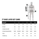 BIELIZNA TERMICZNA NASH ZT BASE LAYER SET CAMO M