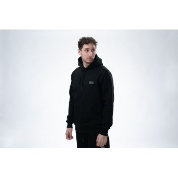 BLUZA NASH MAKE IT CARP LOGO BLACK HOODIE XXL