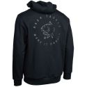 BLUZA NASH MAKE IT CARP LOGO BLACK HOODIE XXL