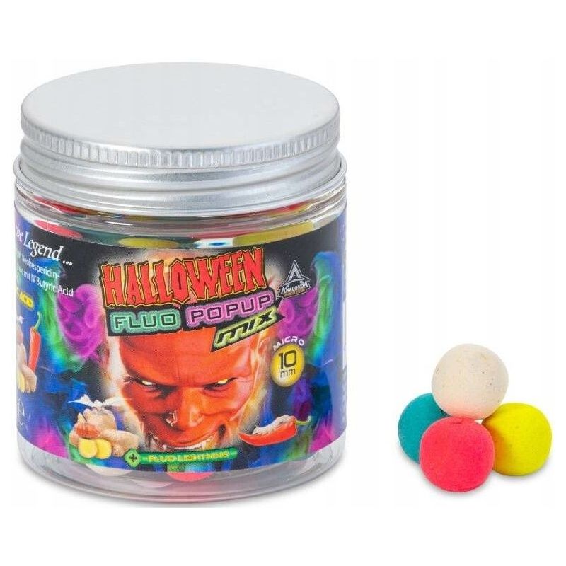 KULKI ANACONDA HALLOWEEN FLUO POP UP MIX 14mm 25g