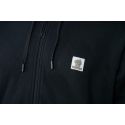 BLUZA NASH MAKE IT BADGE ZIPPED BLACK NA ZAMEK XXL