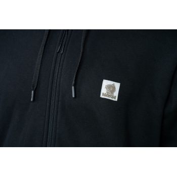 BLUZA NASH MAKE IT BADGE ZIPPED BLACK NA ZAMEK XXL