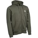 BLUZA NASH MAKE IT BADGE ZIPPED GREEN NA ZAMEK  S