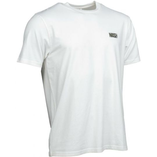 KOSZULKA NASH T-SHIRT MAKE IT CARP LOGO ECRU L 