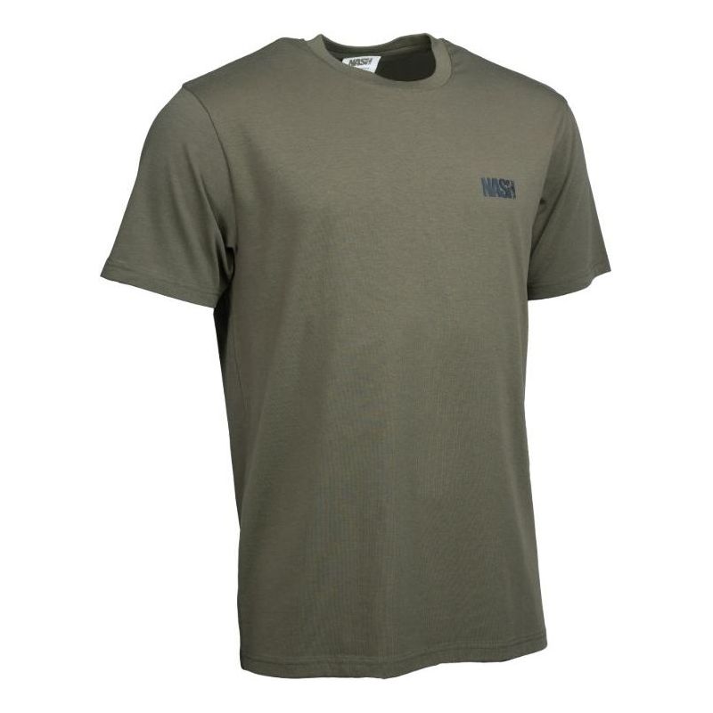 KOSZULKA NASH T-SHIRT MAKE IT CARP LOGO GREEN S