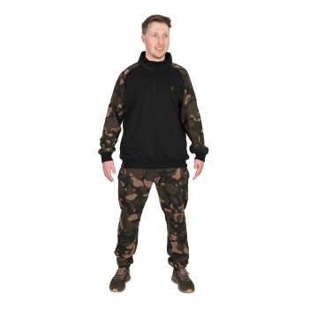 BLUZA FOX LW BLACK CAMO QTR ZIP ROZMIAR S