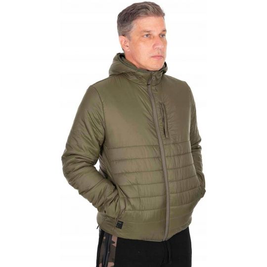 KURTKA WĘDKARSKA FOX OLIVE QUILTED 100 ROZM 3XL