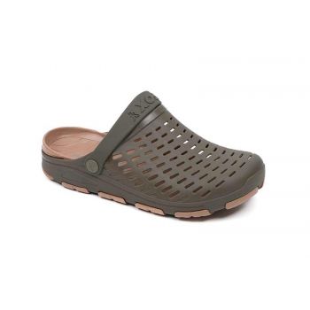 KLAPKI FOX KHAKI CLOGS 46
