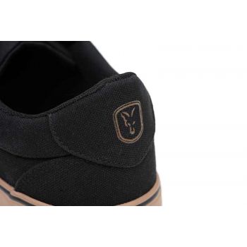 BUTY FOX TRAMPKI BLACK CANVAS SHOE TENISÓWKI 41