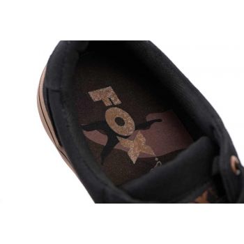 BUTY FOX TRAMPKI BLACK CANVAS SHOE TENISÓWKI 44