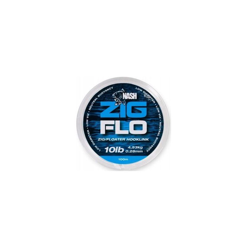ŻYŁKA NASH NXT ZIG FLO 10lb 0,28mm 100m PRZYPONOWA ŻYŁKA NASH NXT ZIG FLO 10lb 0,28mm 100m PRZYPONOWA