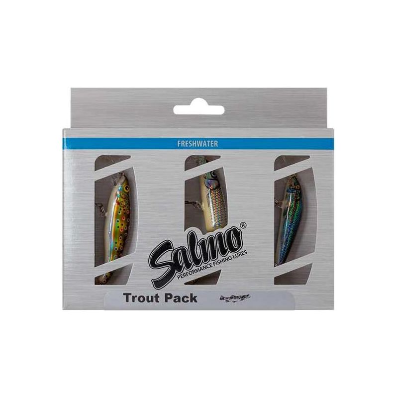 ZESTAW WOBLERÓW SALMO TROUT PACK 3szt PSTRĄGOWE ZESTAW WOBLERÓW SALMO TROUT PACK 3szt PSTRĄGOWE