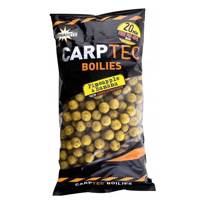 KULKI DYNAMITE BAITS CARPTEC ANANAS BANAN 20mm 900