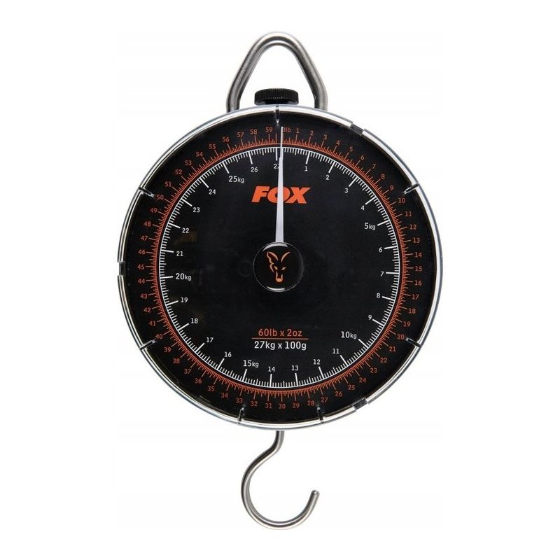 WAGA ZEGAROWA FOX DIAL SCALES 60lb 27kg